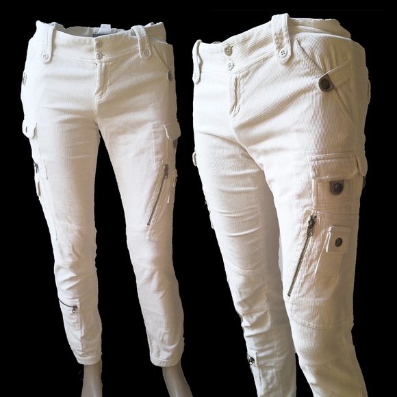 Polo Ralph Lauren Denim - Polo Ralph Lauren Corduroy Cargo Pants Sz 4 Retro